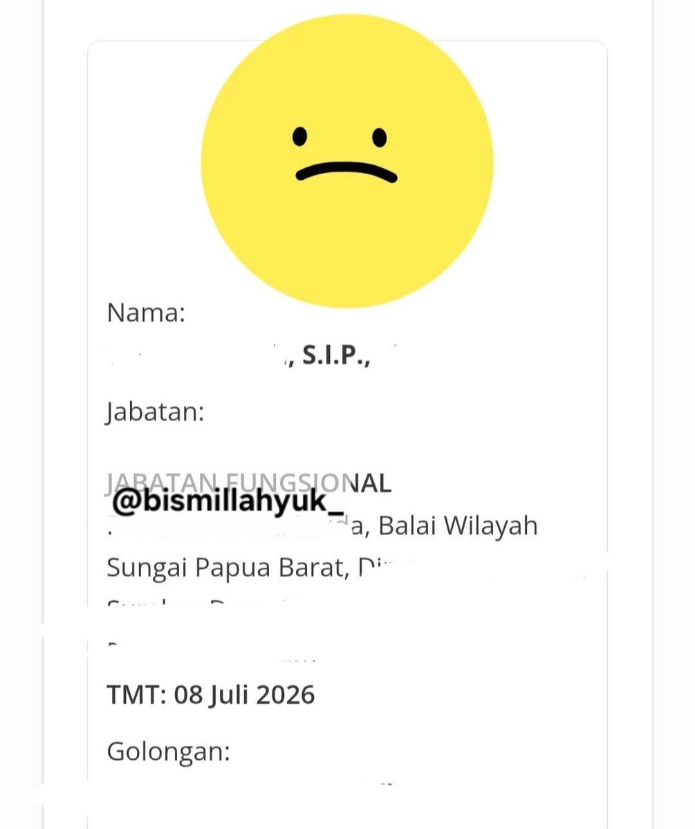 bismillahyuk_'s tweet photo. 🚨 Surat Dinas Menteri PU ke New York bersama keluarga viral di sosmed 6 Juli 2026

DI TANGGAL 8 JULI, LANGSUNG DI MUTASI KE PAPUA BARAT.

DARI ESELON  IVa JADI STAFF BIASA. IYA STAFF BIASAAAA WOI 🤡🤡

Dzalim bangeett ini Menteri PU demi Allah.... https://t.co/25pK9aPhBO