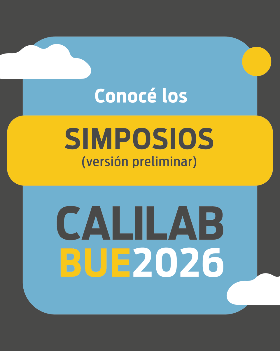 fbioquimicaarg's tweet photo. 🎤 Conocé los simposios de CALILAB 2026

Tres días de actualización científica, innovación y calidad junto a especialistas de primer nivel.

Deslizá para conocer el programa. 

Más info 👉 https://t.co/1AKxASOo3i https://t.co/ES7CKJYHr0