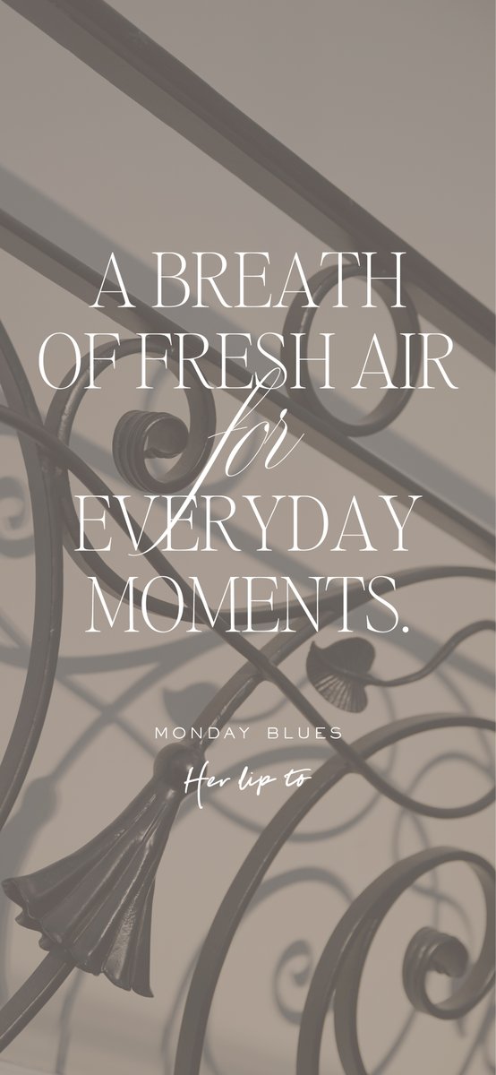 Herlipto_info's tweet photo. 𝖬𝖮𝖭𝖣𝖠𝖸 𝖡𝖫𝖴𝖤𝖲 =

A breath of fresh air for everyday moments. 
日々の流れに、あたらしい空気を

#HLTweeklymessage https://t.co/SbYjGL9X0j
