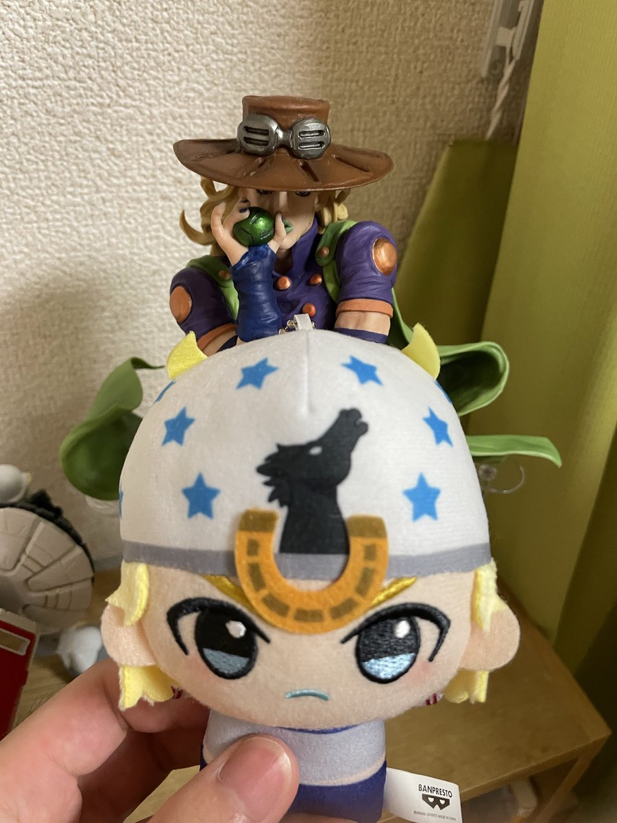 log72021346's tweet photo. ジョニィぬいと
ジャイロフィギュア
中々運が上振れてる https://t.co/uGvcbKdVo0