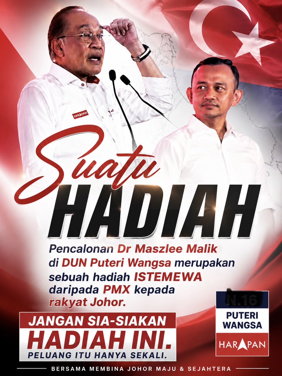 MohdSayutiOmar's tweet photo. Orang Johor akan menghargai “hadiah” ini. https://t.co/KrBpKPDXCf
