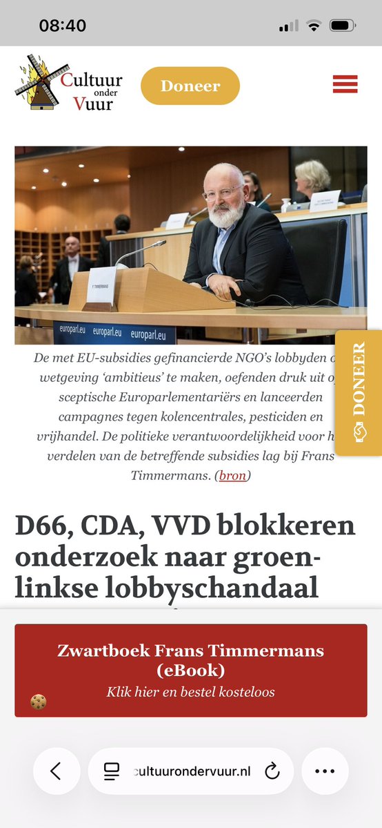 1234janneman's tweet photo. Timmermans minister van Staat……

Hoe verrot is Nederland , onder zijn leiding is er bij de EU voor miljarden !!gefraudeerd om NGO’s geld  te geven die zijn visie (groen lobby)  moesten promoten.

Onze coalitie hield nader onderzoek tegen , ieder normaal denkend mens wil dat uitgezocht hebben!! Lijkt mij logisch!!

Kan je nagaan hoe de normen en waarden zijn binnen de huidige coalitie.

Dan nu tot minister van Staat  benoemd.

Nederland ik zwaar verrot !!