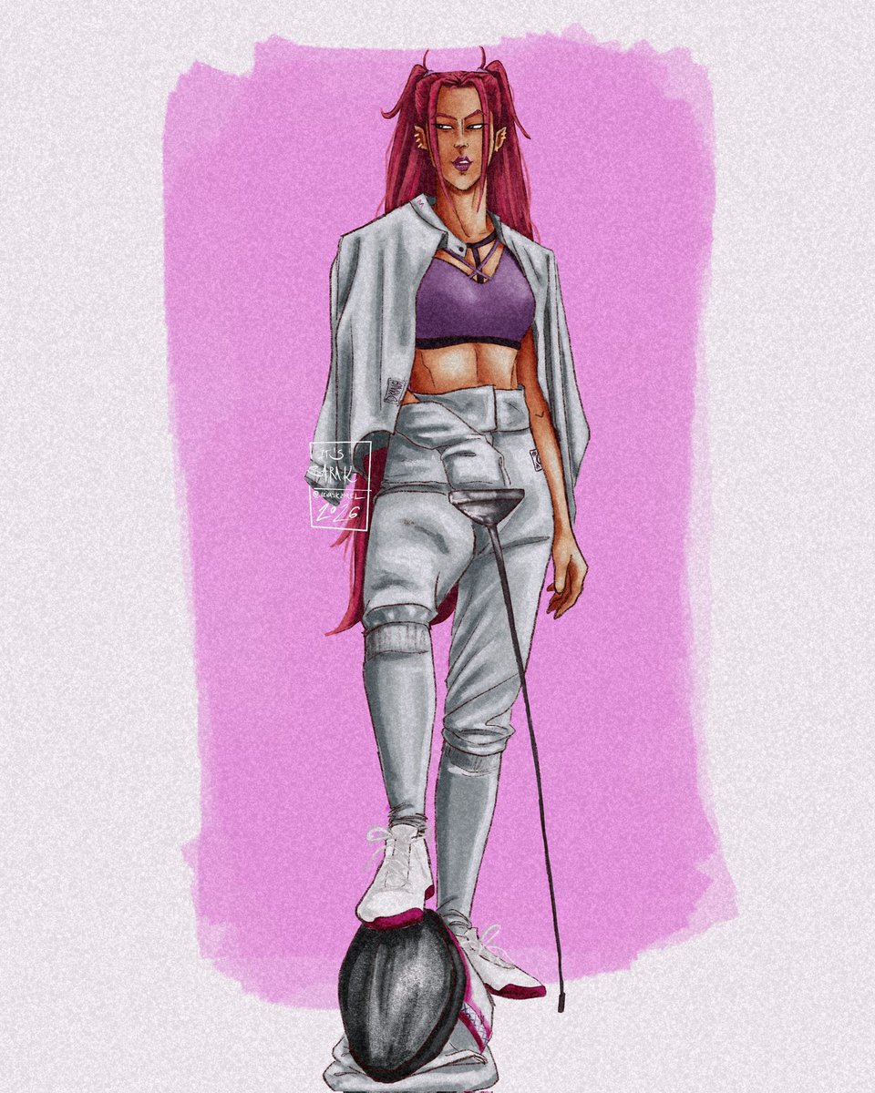 lenaskzorel's tweet photo. fencer kang mira 🤺❤️

#kpdh #mira #myart #polytrix https://t.co/EGZBIj1adg