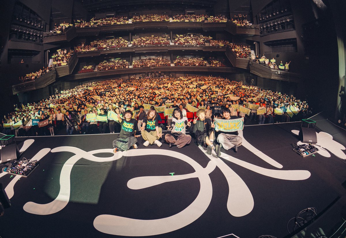 NLK_RRK's tweet photo. 【Thank you, SGC HALL有明 !!!!!】

ONE MAN LIVE TOUR 2026
"VAST RESONANCE" TOUR FINAL

NELKE史上最大規模のワンマンツアーが遂に完結🔥
そして来年のツアーも発表されました!!!!!
次の景色でまたお会いしましょう🦖✨✨

🎸NELKE 2MAN TOUR 2026「MERGE」
🎸NELKE ONEMAN LIVE TOUR 2027

#NELKE https://t.co/4pqx52BvPV