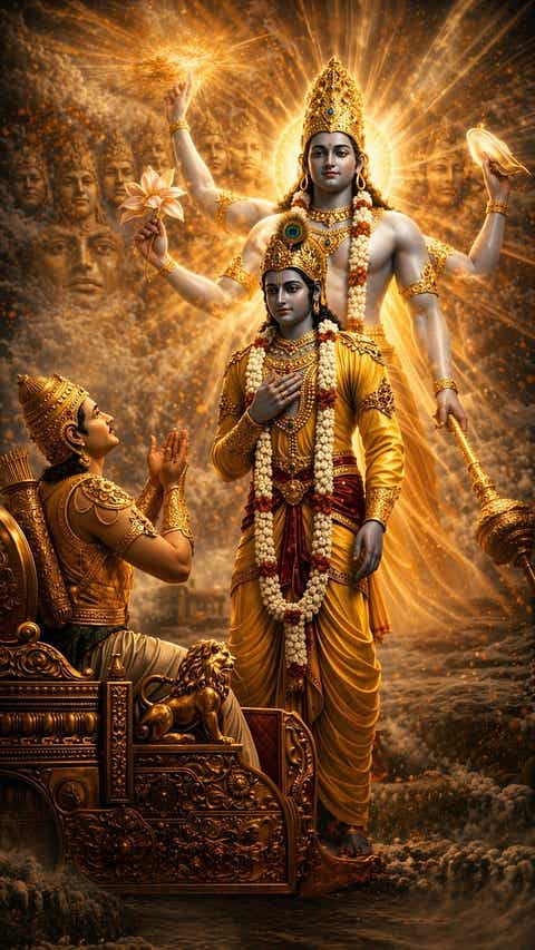 GitaShlokas's tweet photo. “Perform your obligatory duty; it is superior to remaining idle.” https://t.co/AFubFuNtXT