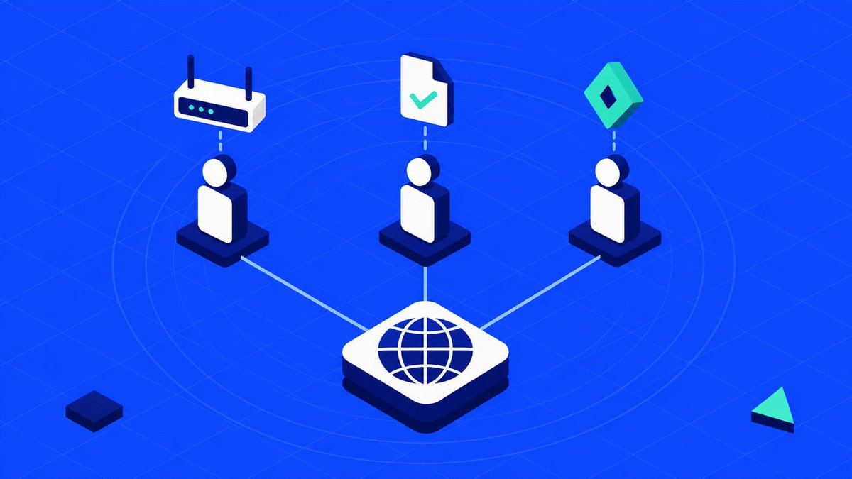 ProxionDePIN's tweet photo. Node runners load webpages from home, paid in USDC. 
Buyers pay USDC for data they can verify.
Stakers lock $PRXN, collect a share of every buyback.

Three groups, one network. https://t.co/zGMolGQZ64
