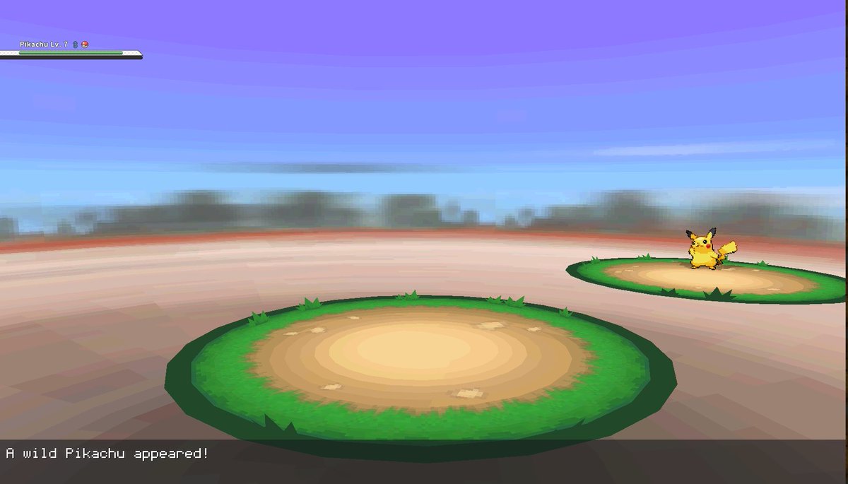 psy1ocke's tweet photo. my first pokemon encounter in viridian forest this time was pikachu https://t.co/3Qy7CLWvHX