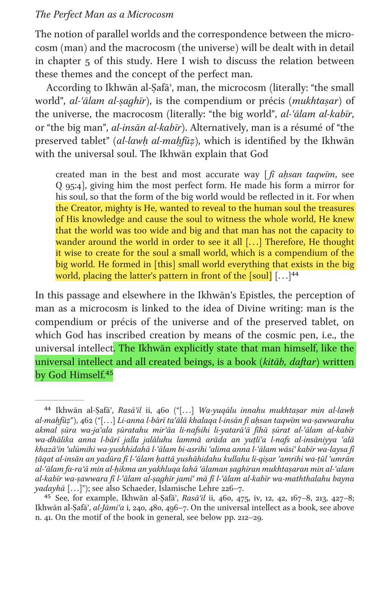 SYED_A_L_I's tweet photo. “...It seems that, in the history of Islamic mysticism, the notion that the Perfect Man is a Divine Book 𝒐𝒓𝒊𝒈𝒊𝒏𝒂𝒕𝒆𝒅 𝒊𝒏 𝒕𝒉𝒆 𝑺𝒉īʿī 𝒎𝒊𝒍𝒊𝒆𝒖...” https://t.co/e9MBwUlBFW