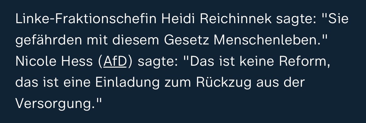manicinterlude's tweet photo. du weißt eine regelung ist schlimm wenn selbst afd und linke sich einig sind https://t.co/mfbfm7UWJK