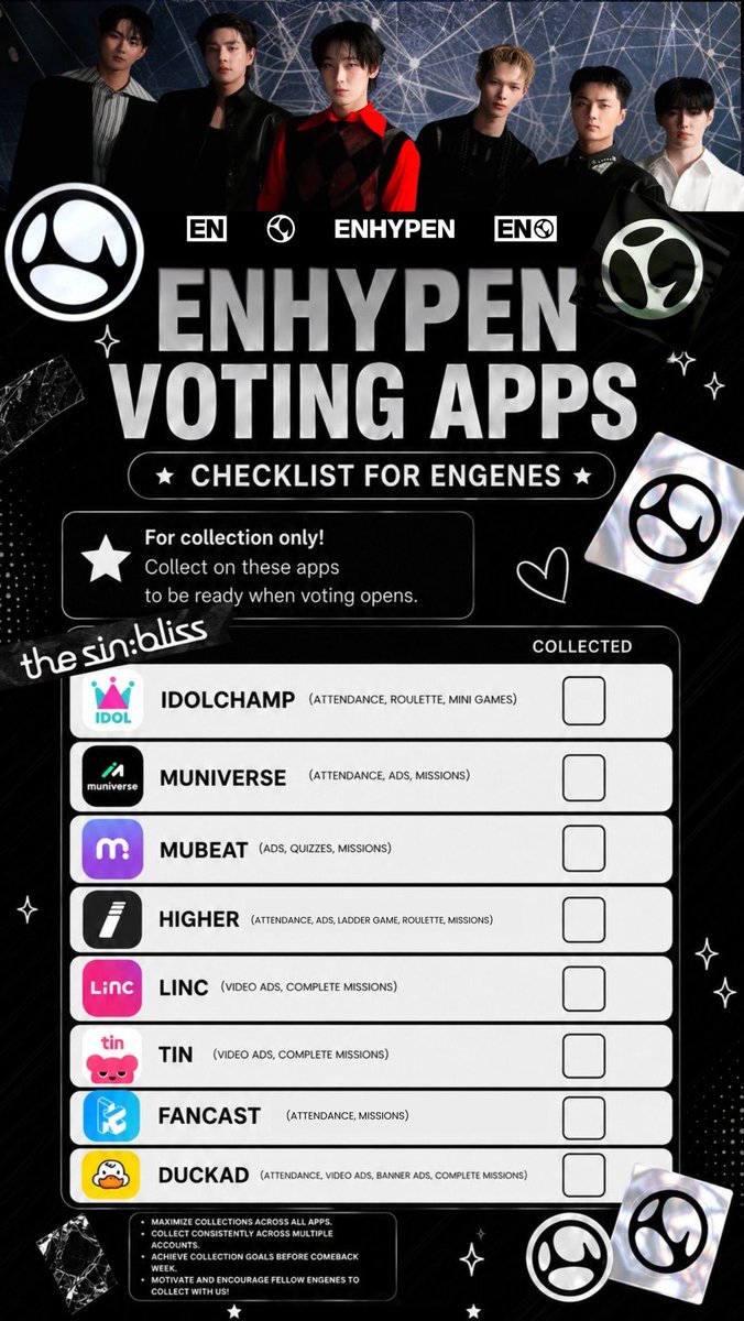 for_enha_jay's tweet photo. ENGENEs have you collected today? If not, go right now. Let’s work hard for our boys. 

 #ENHYPEN #엔하이픈  #エンハイプン #EN_COMEBACK #THE_SIN_BLISS https://t.co/oSiKFSVydE