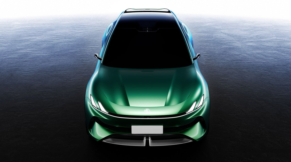 carwowuk's tweet photo. INCOMING: All-new MG Flagship! 

MG has shown off the Cyber Concept at the Festival of Speed 2026, and we're getting serious Purosangue vibes from the design! 

🔥 Previews a future flagship SUV!
🔥 Sloping roof & twin spoilers!
🔥 Dual-motor drivetrain expected!
🔥 Full-length light bars at the front & rear!
🔥 Likely to be unveiled next year!

If you were in the market for an all-new SUV, could you be tempted by this budget Purosangue? 👀