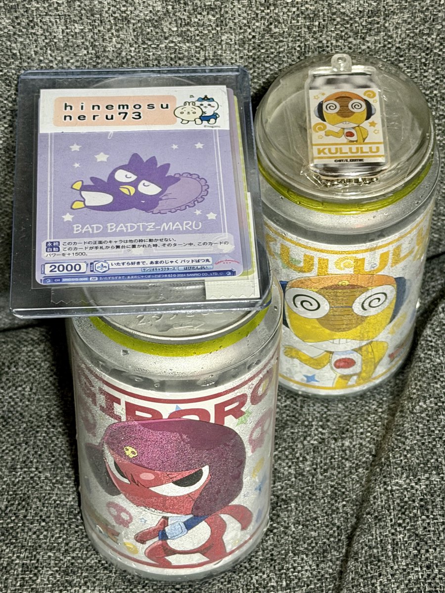 ケロロ軍曹 ラベル缶 アクリルキーホルダー アクキー 交換希望 譲