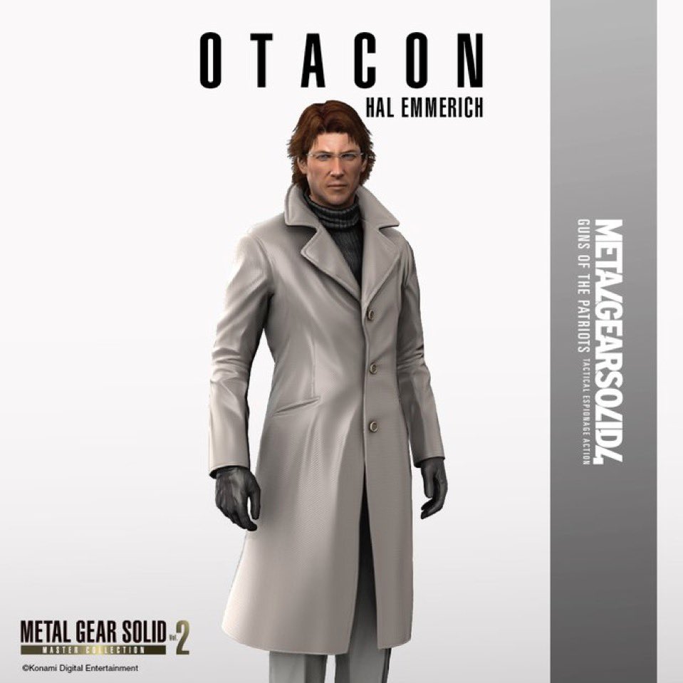 Genki_JPN's tweet photo. Metal Gear Solid 4 Guns of the Patriots character renders! #MGS4 https://t.co/a1IfqTzTLQ