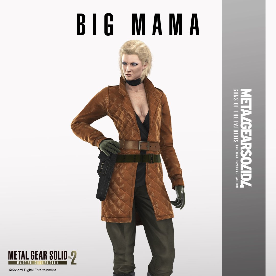 Genki_JPN's tweet photo. Metal Gear Solid 4 Guns of the Patriots character renders! #MGS4 https://t.co/a1IfqTzTLQ