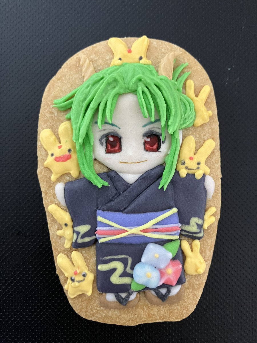 zzz_tako8_zzz's tweet photo. 浴衣姿のミク、シェゾ、アルル、サタンさまのクッキー
細かい所は突っ込んではいけない https://t.co/NtAUdJKJz8