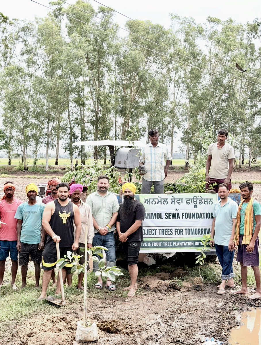 nirmalsanmol's tweet photo. 🌳 Project Trees for Tomorrow 🌱
Plant Today. Protect Tomorrow.
Together with our farmers, youth, and communities, we're creating a greener, healthier, and climate-resilient future. 💚
#ProjectTreesForTomorrow #AnmolSewaFoundation #PlantATree #ClimateAction #GoGreen #SaveEnvironment #GreenIndia #Sustainability #TreesForLife #ActForEarth #TogetherForNature #Nakatpur #Ambala