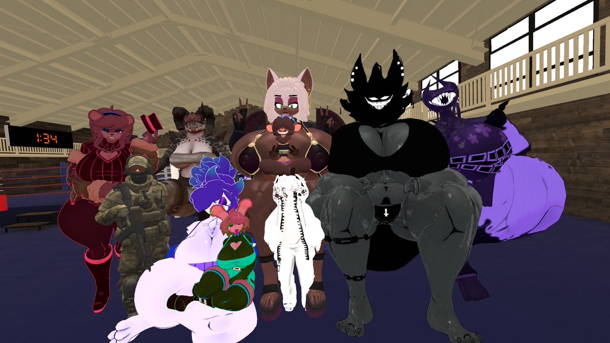 RoyalAviss's tweet photo. Group photo

#furry #vrc #vrchat https://t.co/8LR2AoC9WX