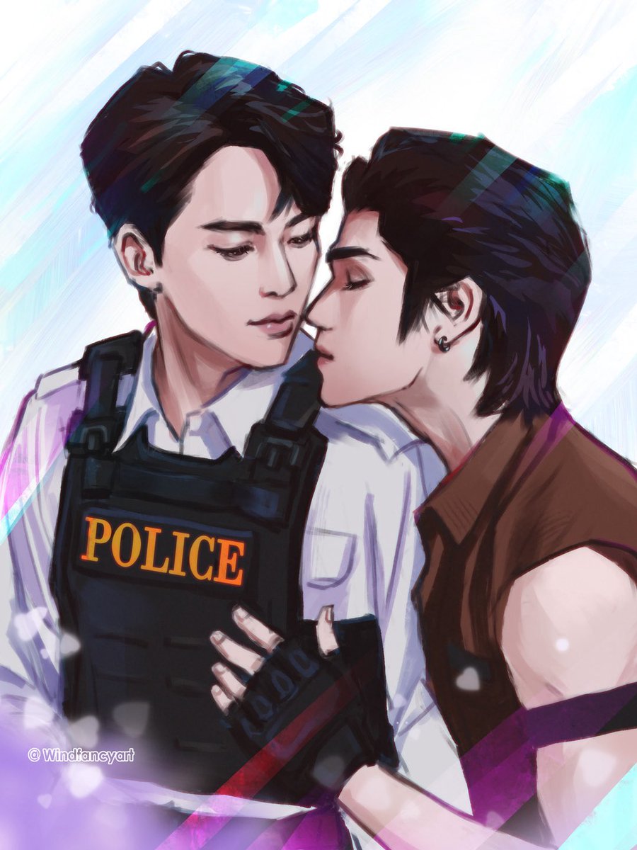 Windfancyart's tweet photo. Just finished the final Ep of #LoveOfSilomTheSeries 
Here is my fanart for this exciting series.
I can’t recommend this series enough!  So exciting , so touching, and so worth watching.🥰✨#loveofsilom 
#UpPoom #uppoompat #poompps https://t.co/5eh4p2T9Gk