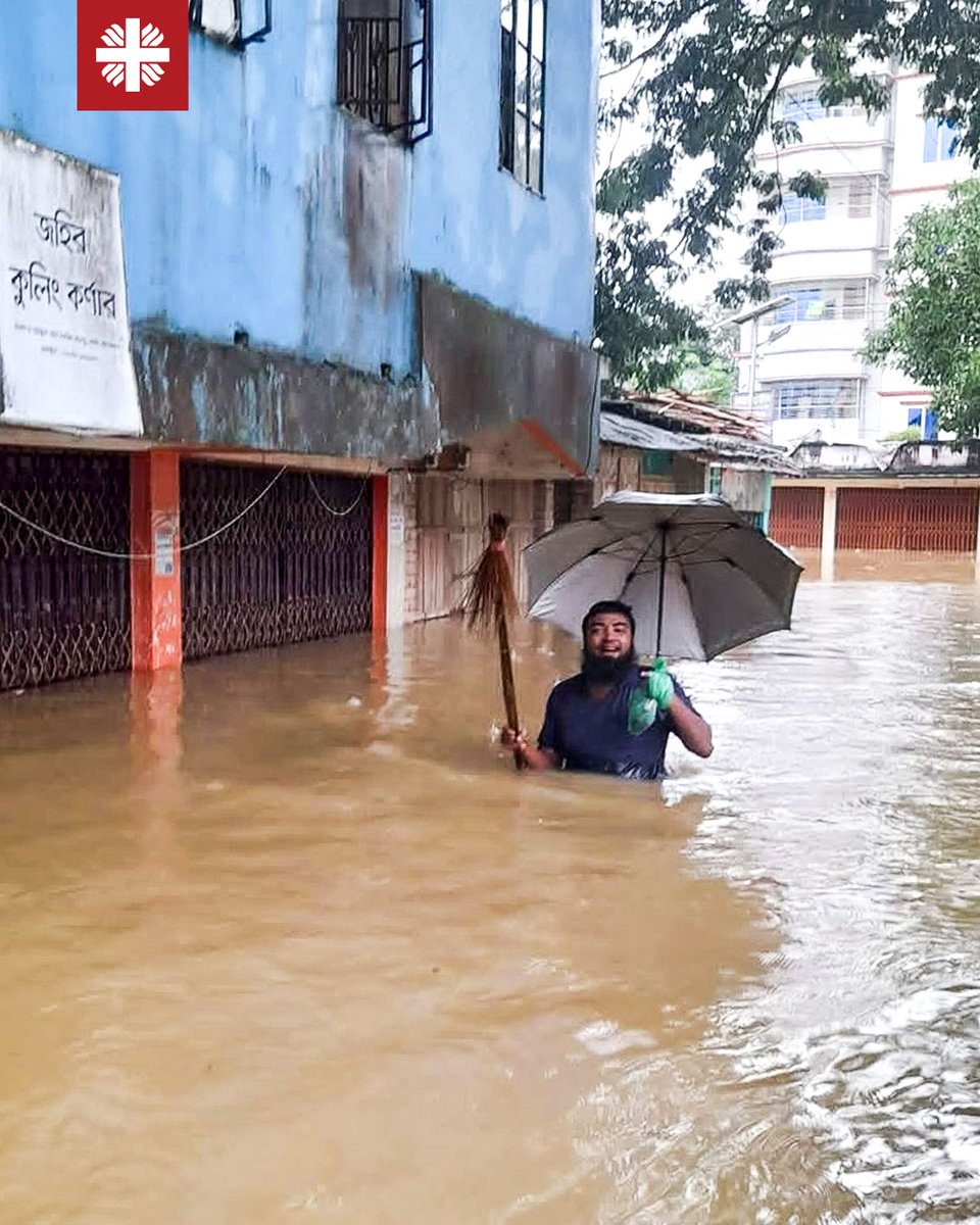iamCARITAS's tweet photo. Bangladesh is facing severe #flooding due to monsoon rains. At least 30 people have lost their lives according to Caritas Bangladesh staff on the ground.

#Caritas #Bangladesh is responding. https://t.co/4sfeOySQRF
