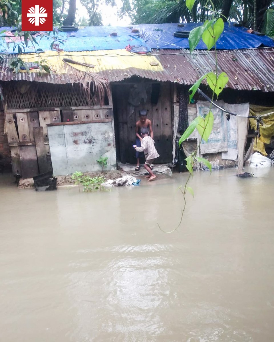 iamCARITAS's tweet photo. Bangladesh is facing severe #flooding due to monsoon rains. At least 30 people have lost their lives according to Caritas Bangladesh staff on the ground.

#Caritas #Bangladesh is responding. https://t.co/4sfeOySQRF