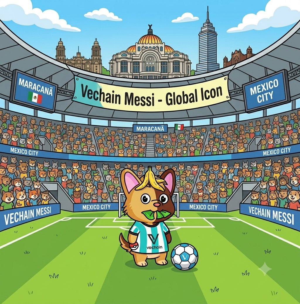 GoldnShamrock's tweet photo. 👣 Who Is Keeping Pace And Kicking Goals…⁉️

⛓️ #VeChain Messi Is Putting In The Hard Yards This World Cup ⚽️ 

➕ He’s Gonna Register It In The @ST3PR_VET Jackpot Wheel With @BreakingBallz1 🎡

ℹ️ It’s Easy… Just Screenshot You Weekly Average And Post In The @ST3PR_VET Discord (8000 Per Day Minimum)

🔗 DISCORD LINK: https://t.co/xJzStRXKkt