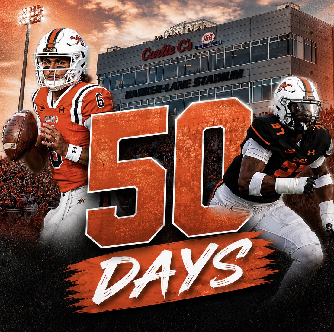 GoCamelsFB's tweet photo. ￼￼￼￼￼￼￼￼￼🔜🐪🏈

#RollHumps https://t.co/UQzCrzsDhx