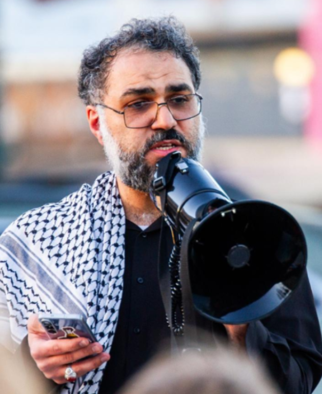 NizNellie3's tweet photo. 🚨  At what point do we admit that the continued funding of universities that recruit hostile professors from Iran is psychotic self-sabotage?

How is our Department of Education not partnering with the State Department on this? This is an incredibly dangerous national security threat on our federally-funded campuses.

(left pic): Texas State University physics professor Saeed Moshfeghyeganeh is from Iran. He arrived between 2009-2010. 

He appears on campus draped in a keffiyeh, shouting into a bullhorn as he condemns America, the Trump administration, and, predictably, Israel. 

His LinkedIn bio expresses grief over Iranian regime scientists being killed in operations attributed to Mossad. Last month, the university instructed him to remove a sign that he posted on his door, inviting illegals to seek shelter from ICE enforcement. He takes over campus grounds to host his own Islamic prayer sessions.  I have no concrete evidence this taxpayer-funded "professor" has citizenship.

(right pic): Former Princeton University professor, and now CUNY Visiting Scholar, Behrooz Ghamari-Tabrizi is from Iran.  

He’s on record stating that the Iranian regime is “good for women’s health.”   

He denies Hamas committed sexual assaults against women on Oct 7th and admits that he maintains friendships with men involved in the seizure of the U.S. Embassy in 1979.  

He’s a member of NIAC, the National Iranian American Council. An extremely powerful tentacle of the Iranian regime that cloaks itself as an "advocacy group."

What the hell is going on here? Why are American taxpayers being fleeced to support Iranian professors who seek our destruction?

@EDSecMcMahon @SecRubio