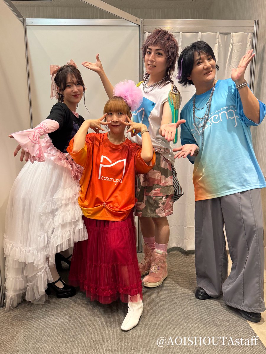 AOISHOUTAstaff's tweet photo. #蒼井翔太が
Animelo Summer Live 2026 -Messenger- に
出演しました‼

♪セットリスト

「Tone」
https://t.co/og7qzihCcN

「give me ♡ me」
https://t.co/JP1DBjRpdW

「絶世スターゲイト」
https://t.co/lrMSjim16l

angelaさん・内田真礼さんとのコラボ
「乙女のルートはひとつじゃない！」

#アニサマ