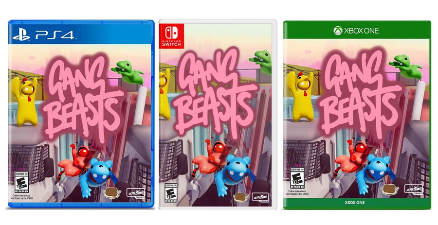 Gang Beasts Nintendo Switch / PS4 / XB1 is back in stock and on