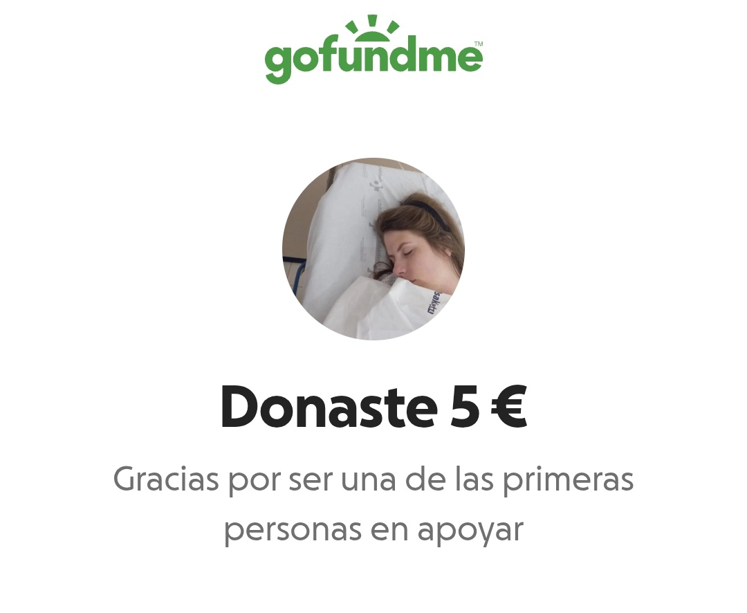 MrKaytos's tweet photo. Acabo de donar 5€ a @janimarlu para la lucha contra su enfermedad. 

En vez de comprarme un juego digital de oferta, he invertido esos 5€ en ayudar a esta chica, un destino mucho más positivo 😉

Tú también puedes donar la cantidad que quieras aquí: https://t.co/U3e9tbbmN9 https://t.co/Q5KOKRsJZ6