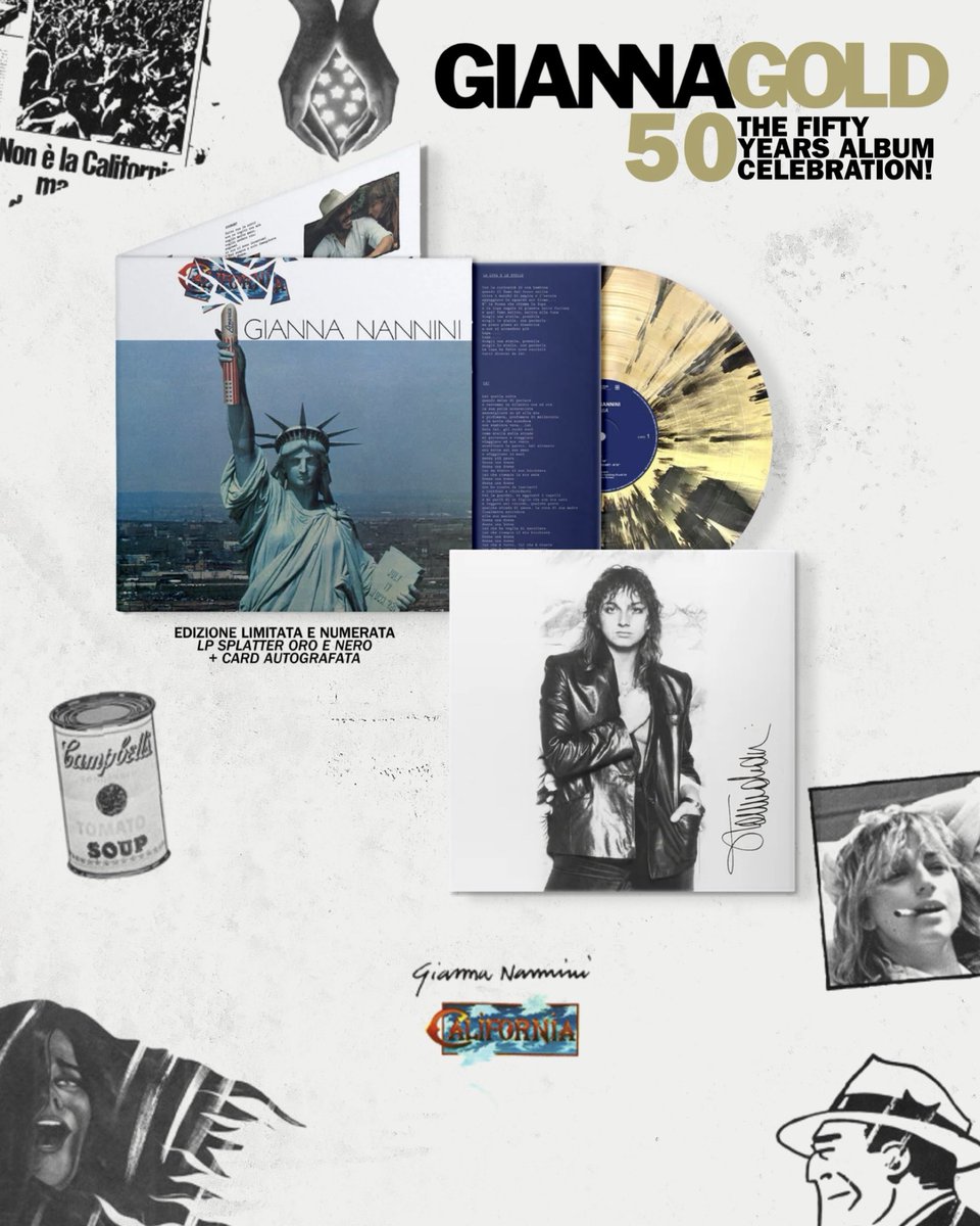 fanclubGN's tweet photo. Disponibile da oggi la nuova edizione dell’album California! 📀

CALIFORNIA (GIANNAGOLD EDITION)
Acquista ora: https://t.co/HeLd3el7QM

#California #GiannaGold #GiannaNannini https://t.co/fdl9wEdOFE