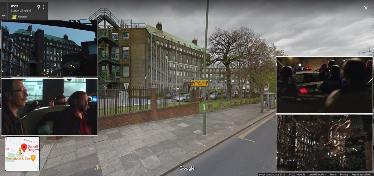FilmPhonic's tweet photo. London #FilmLocations: The Ridgeway, Mill Hill NW7 1AA- The now demolished and re-developed National Institute for Medical Research in North London served as the exterior (and some interiors) for the infamous Arkham Asylum in 2005’s 'Batman Begins'. https://t.co/qOciyy74gg