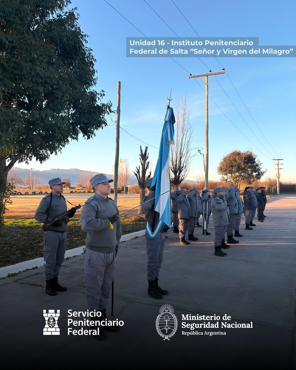 SPFArgentina's tweet photo. Conmemoramos el Día de la Independencia en el interior del país 🇦🇷

Desde cada uno de nuestros establecimientos federales reafirmamos los valores de libertad, compromiso y servicio que inspiraron la Declaración de la Independencia y que continúan guiando nuestra labor cotidiana. https://t.co/0XfpDWrkf3