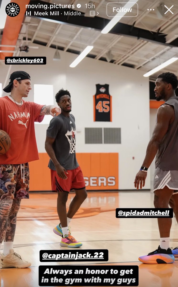 JohnniesTape's tweet photo. Ian Jackson putting in that offseason work with @spidadmitchell and @Cbrickley603 😤

Big East POY coming.

#SJUBB https://t.co/KfBdJuuDmJ