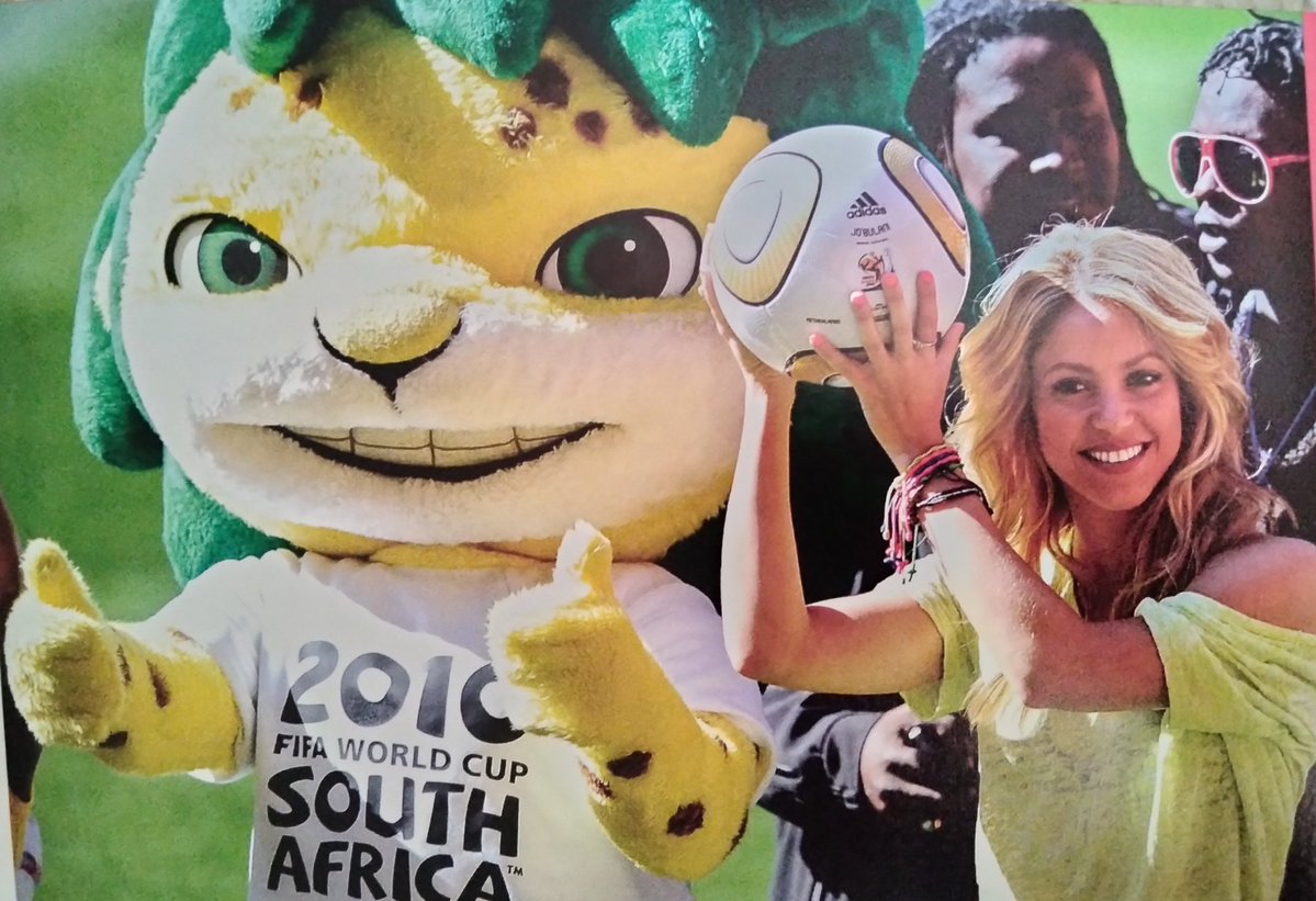 HijabiLuffy's tweet photo. 2026 world cup mascots made no noise at all meanwhile my goat Zakumi was putting in the hours https://t.co/KQH7M7JVAi