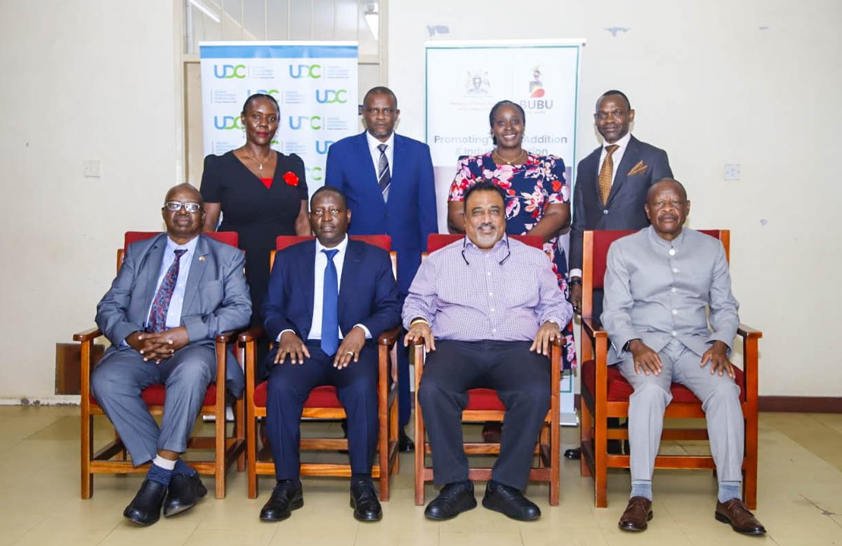 aramanz1's tweet photo. In a high‑level engagement at @mtic_uganda boardroom today, Hon. @STanna444  met @udc_uganda Board to be briefed on the corporation’s operations and strategic priorities. https://t.co/yRfbsgfiDs