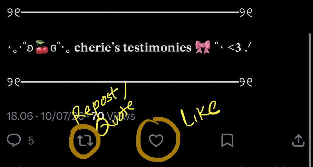 aocherie's tweet photo. 🍒 MON CHERIE GIVEAWAY 🎀
>> 1000r untuk 10 pemenang (100r/orang)!
✨ Bonus for buyer Cherie:
Saldo e-wallet 50k untuk 5 orang (10k/orang)
>> baik buat buyer lama maupun baru.

Cara ikut:
♡ Follow me @aocherie 
♡ Like + Repost + komen apapun di post ini.
♡ Like + Repost / Quote Post Testimoni ini
♡ Like semua title thread (yang aku tandain like semua)

#ForCustomer
♡ Reply testimoni di “Words From Buyers” (buyer only nanti dicheck / send proof boleh)

END: TBA • Good luck! 🍓