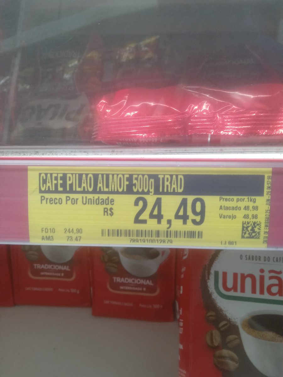 minhainflacao's tweet photo. Vamos comparar o preço do Café Pilão!

Ambos em preço promocional

2023-2026

75,05% de aumento no preço.

ixi https://t.co/nI7Wx8oZFP