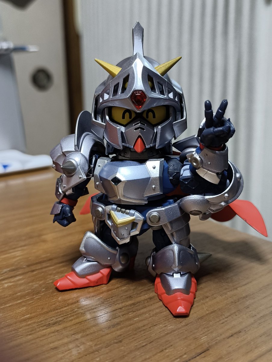 SDXの最初のナイトガンダム。列伝版らしいけど列伝が何かよく知らない