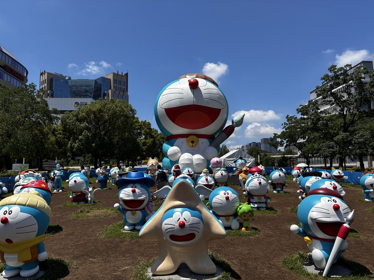 ganon1118's tweet photo. 今日は「100％ドラえもん＆フレンズ in 東京」を楽しんできた。
前々から海外で開催されてたイベントだけど、日本で開催するのは初めてで、今後大阪とかでやってくれるか分からんから、今回腹くくって行くことに。
そんなわけで隅々まで見て回ったから、全体的にかなり満喫できて、良き１日だった。 https://t.co/0CpSltAkzM