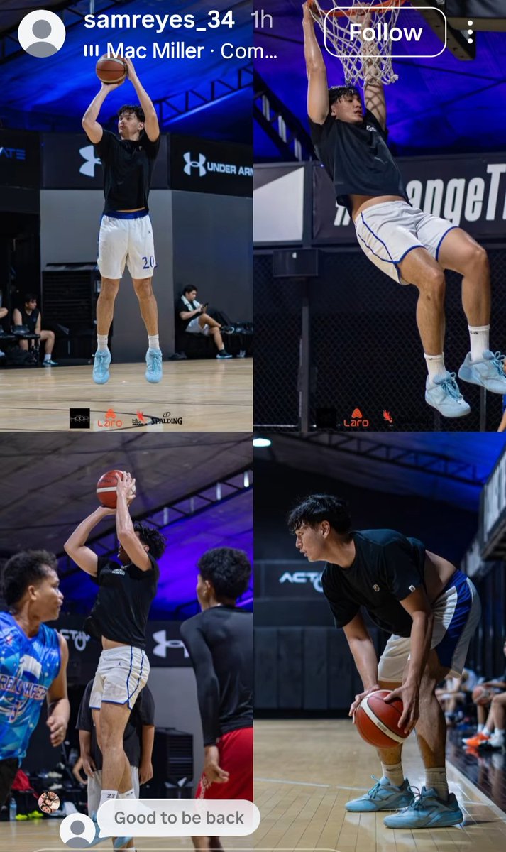 TeamAMDG's tweet photo. Slowly but surely our Ateneo Blue Eagles will be back 💙🤍

Good to be back.
- Sam Reyes

Feels good to be back.
- Malcolm Tyler

📷 samreyes_34
📷 malcolmtyler_ https://t.co/pJ2XWzHyEp