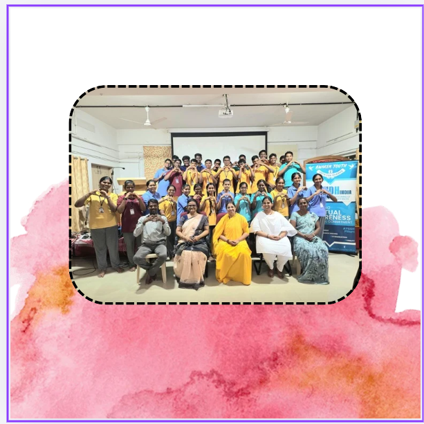 ayudh_india's tweet photo. 💭 "The right question can change the way we see the world."

At Amrita Vidyalayam, Trichy, AYUDH's Thought-provoking Question Session inspired students to reflect on values, responsibility, and the power of thoughtful choices.

#AYUDH #Trichy #ThinkReflectAct https://t.co/CarT7pLjrn