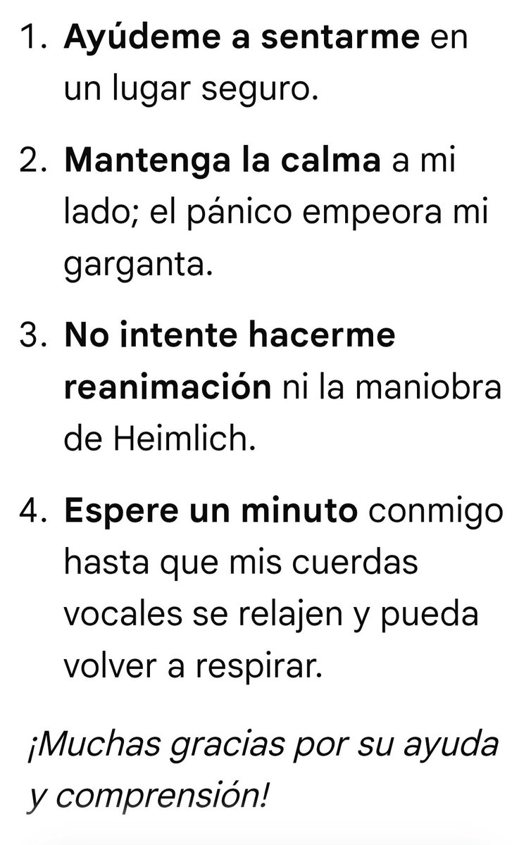 ringblue2's tweet photo. Me he hecho esta tarjeta y la he puesto en la parte de atrás  del móvil.Os parecerá una tontada pero otra vez han intentado salvarme la vida con toda la buena voluntad pensando que me había atragantado.Y un día van a conseguir matarme.😔🥺 https://t.co/dNe1Hb9txc