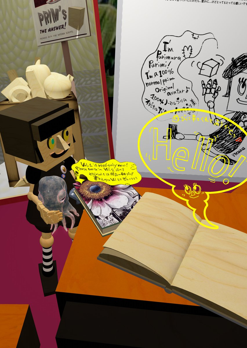 moze39951871's tweet photo. #SL23B 19日までですー
Guest Book 1冊目がいっぱいになっていたので2冊目を出しました!良ければお気軽に一言残してくださったらとても嬉しっっ 展示終了後はプリ美展望台とこのまま一緒に保存します<33
"PURIMI" Observation Deck - momomura zehetbaue https://t.co/swBQtTZXwi https://t.co/LZMzKGDwaB