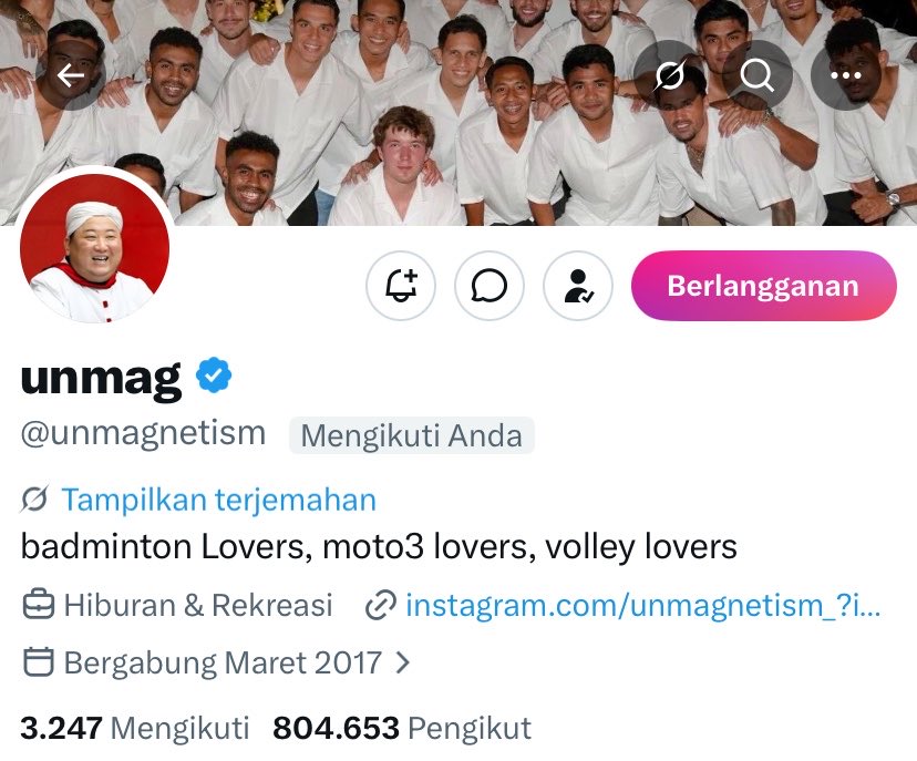 sanliyya's tweet photo. MAAP YA TAMAT DULUAN 😭🙏 BARU CENBLU SEHARI UDAH DIPOLBEK @unmagnetism WKWK https://t.co/qanZc5GsCJ