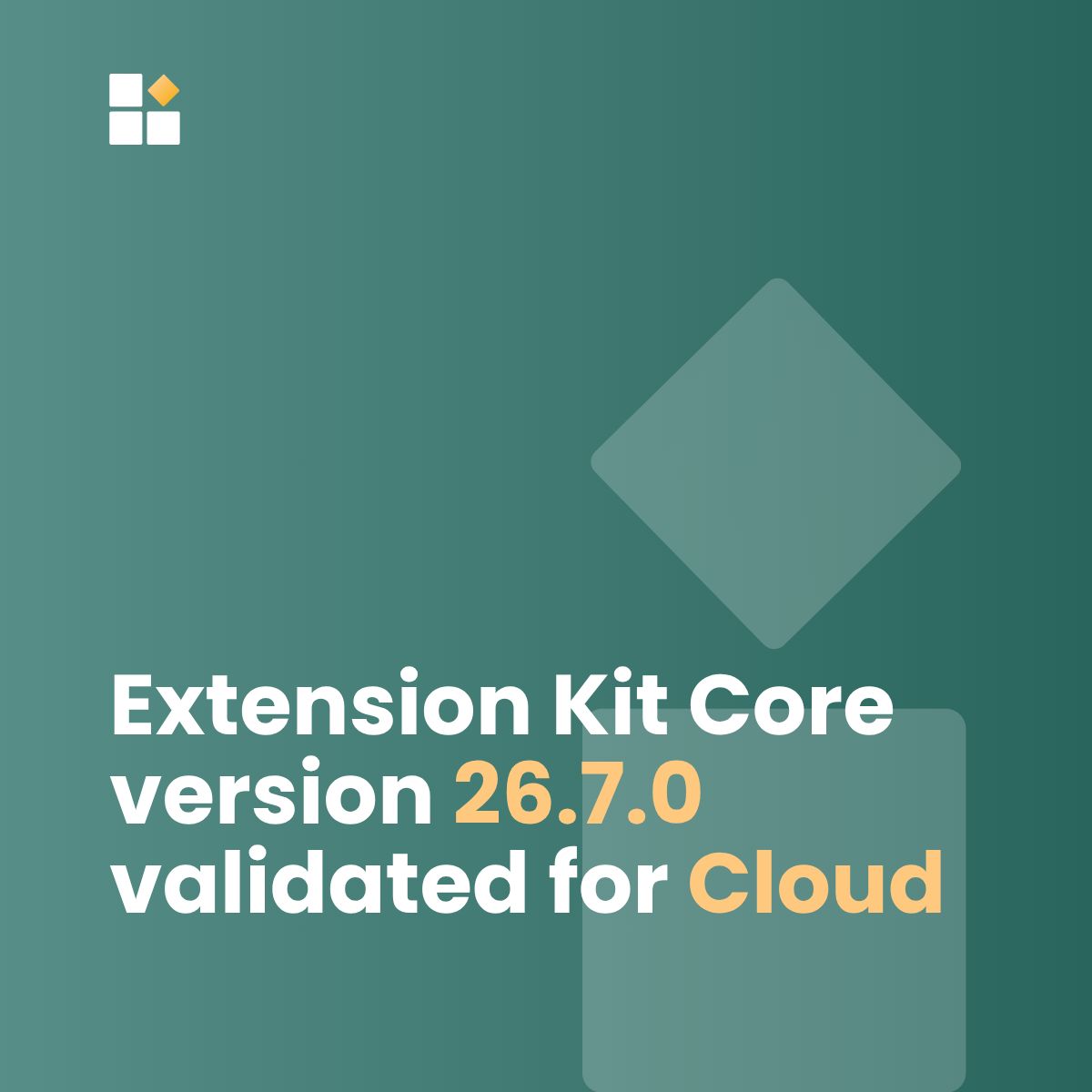 unitflyaddons's tweet photo. 📢 Extension Kit Core version 26.7.0 has been validated for use in M-Files Cloud!
Access the cloud version in our Download Center 👉🏻 https://t.co/JNwbFGBd86
#ExtensionKitCore #ExtensionKitForMFiles #MFiles #MFilesCloud https://t.co/7LiCf7GUmb