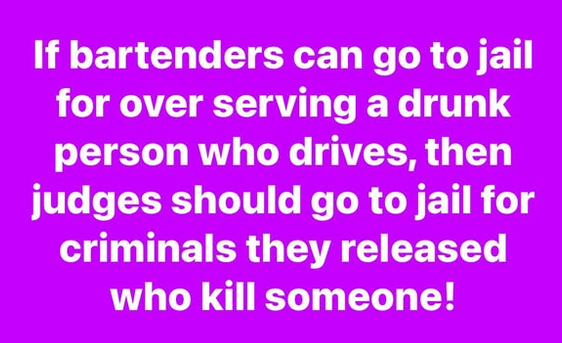 DILLIGAF7018's tweet photo. @mattvanswol At what point in time will these liberal judges and DA's be held responsible? https://t.co/kbgjbYtOQd