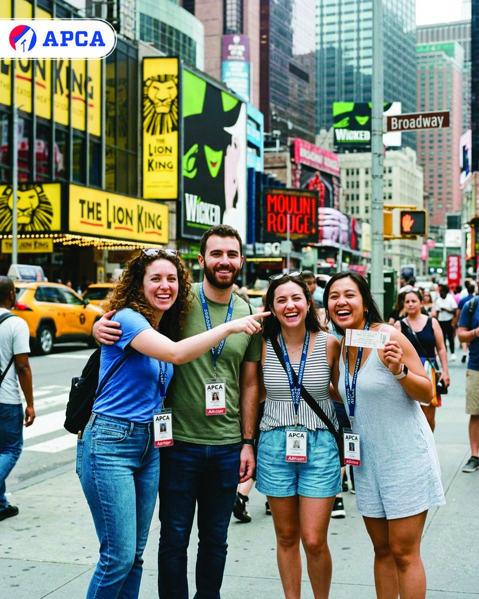 TheAPCA's tweet photo. Advisors deserve a cool NYC trip too 😎🗽
Professional staff development + networking + Broadway + leadership sessions = elite combo ✨
Register today https://t.co/xK8M5MkWye
#APCA #StudentAffairs #HigherEd #ProfessionalDevelopment https://t.co/V6TyrWqAlF