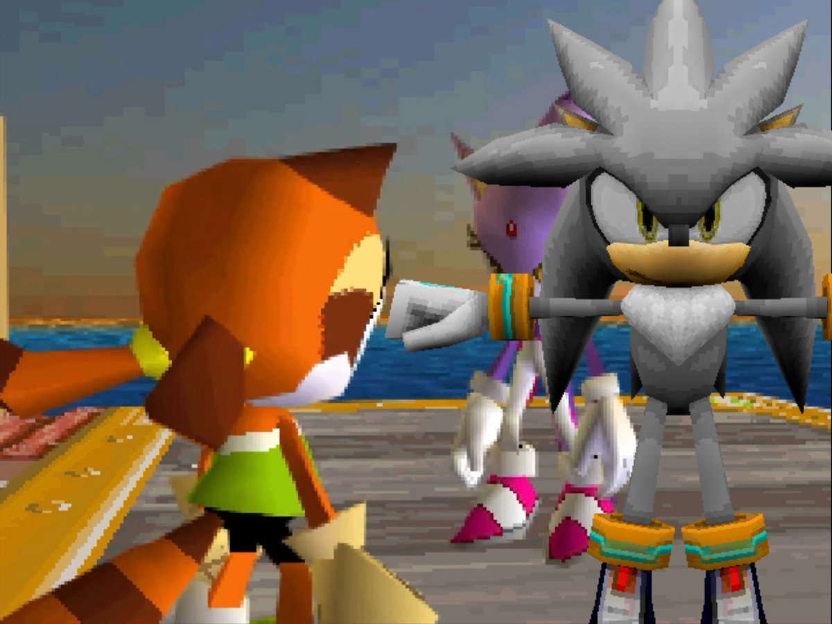 bumpsyplains's tweet photo. sonic rush adventure except it was made today https://t.co/MXNqdGj2yd