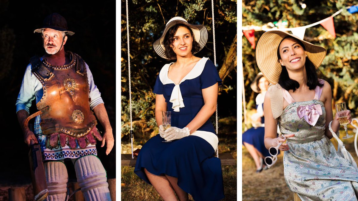 OrangeTreeThtr's tweet photo. 👀 First look at Love's Labour's Lost 🧡

This classic Shakespearean comedy has opened at Guildford Shakespeare Company, and arrives at OT On the Hill from 31 July!

📍 Thomas's College, Richmond Hill
📅 31 Jul–22 Aug

🎟️ https://t.co/ksbjoMQqCf https://t.co/pThyJlPPTp